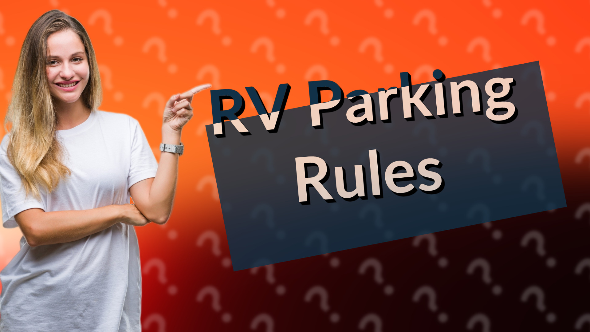 RV Parking Rules