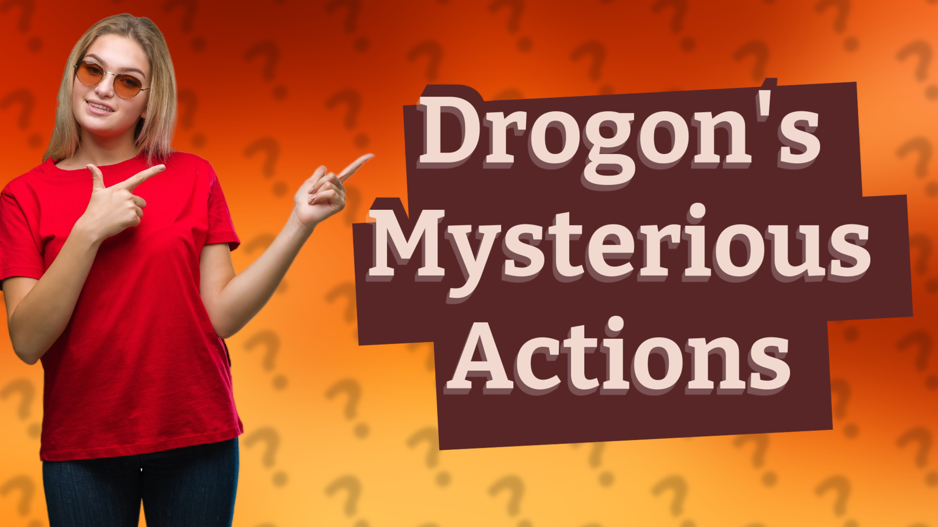 Drogon's Mysterious Actions
