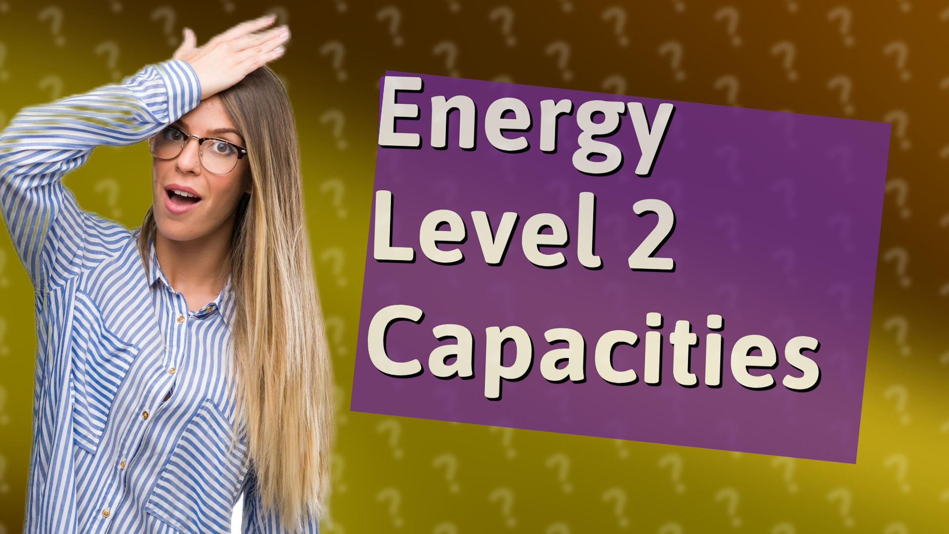 Energy Level 2 Capacities