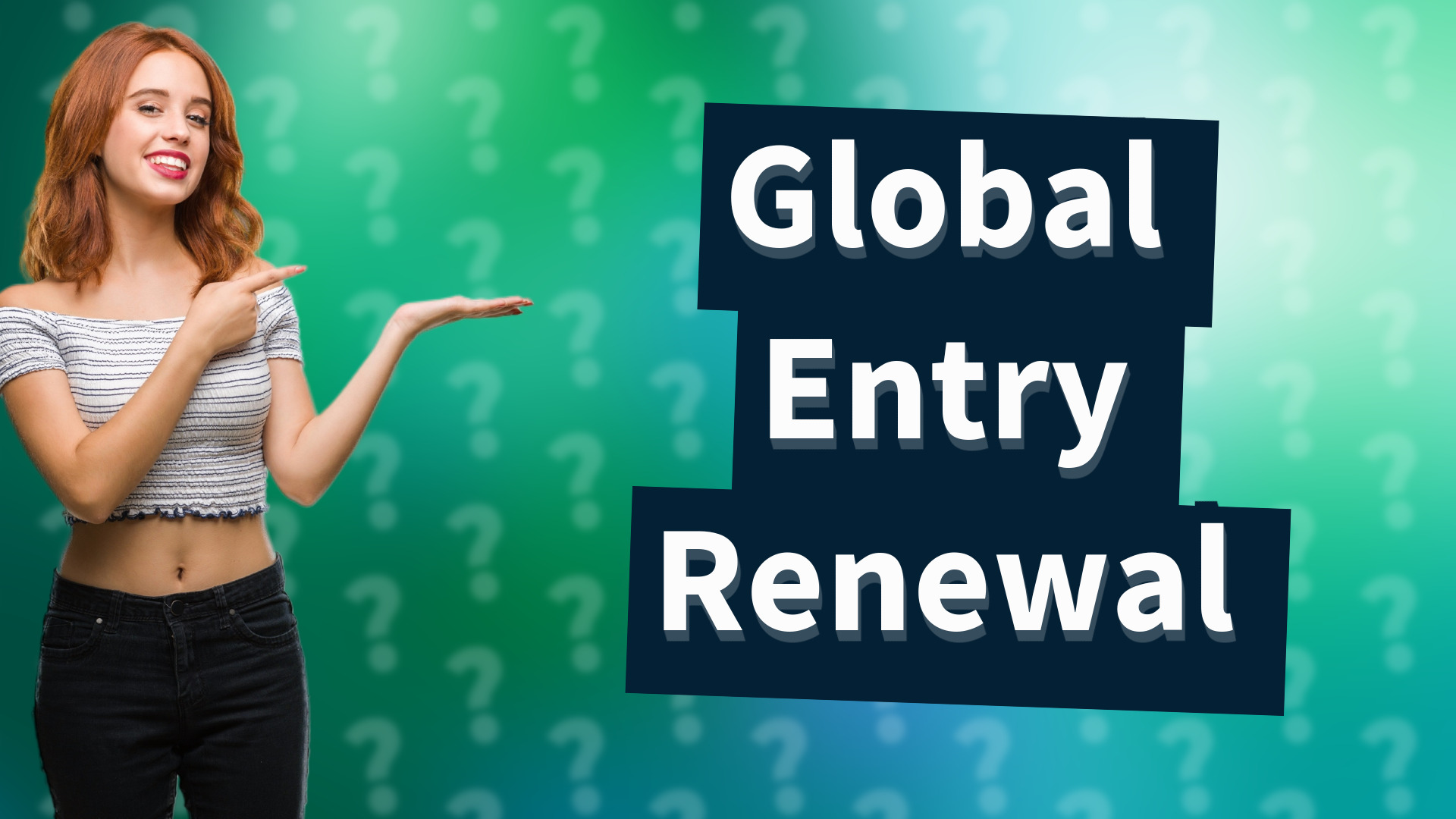 Global Entry Renewal