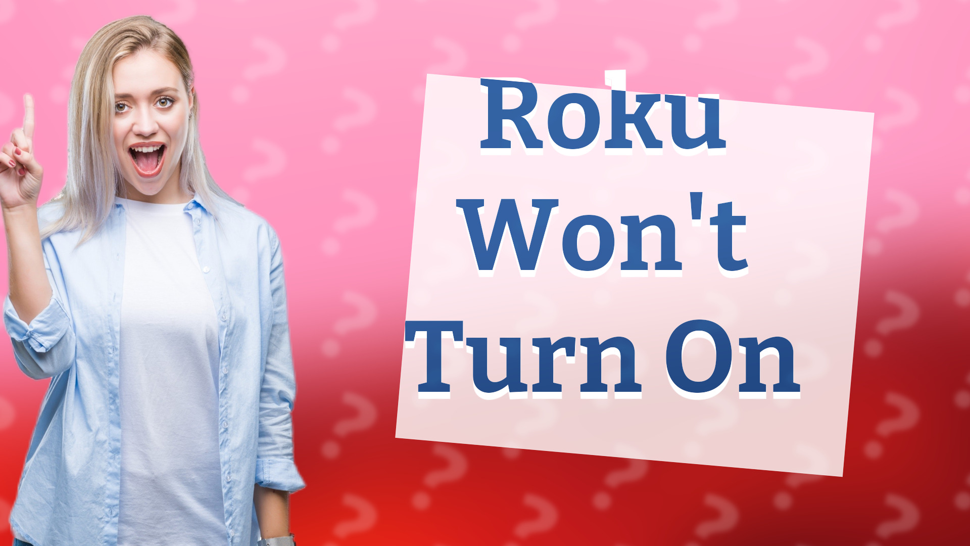 Roku Won't Turn On
