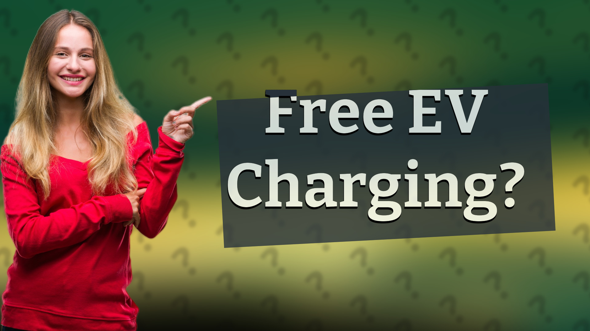 Free EV Charging?