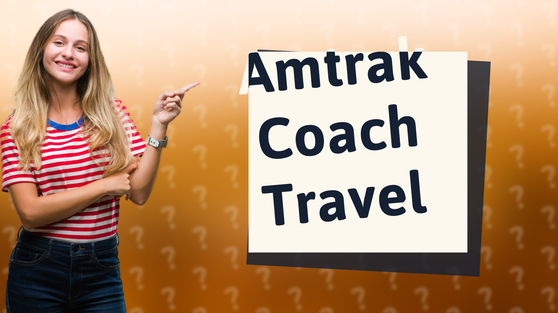 Amtrak Coach Travel