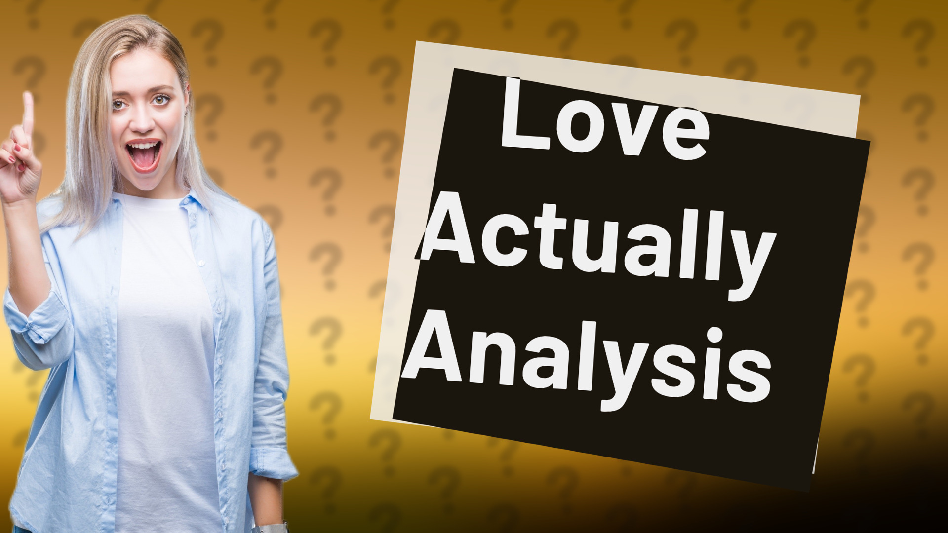 Love Actually Analysis