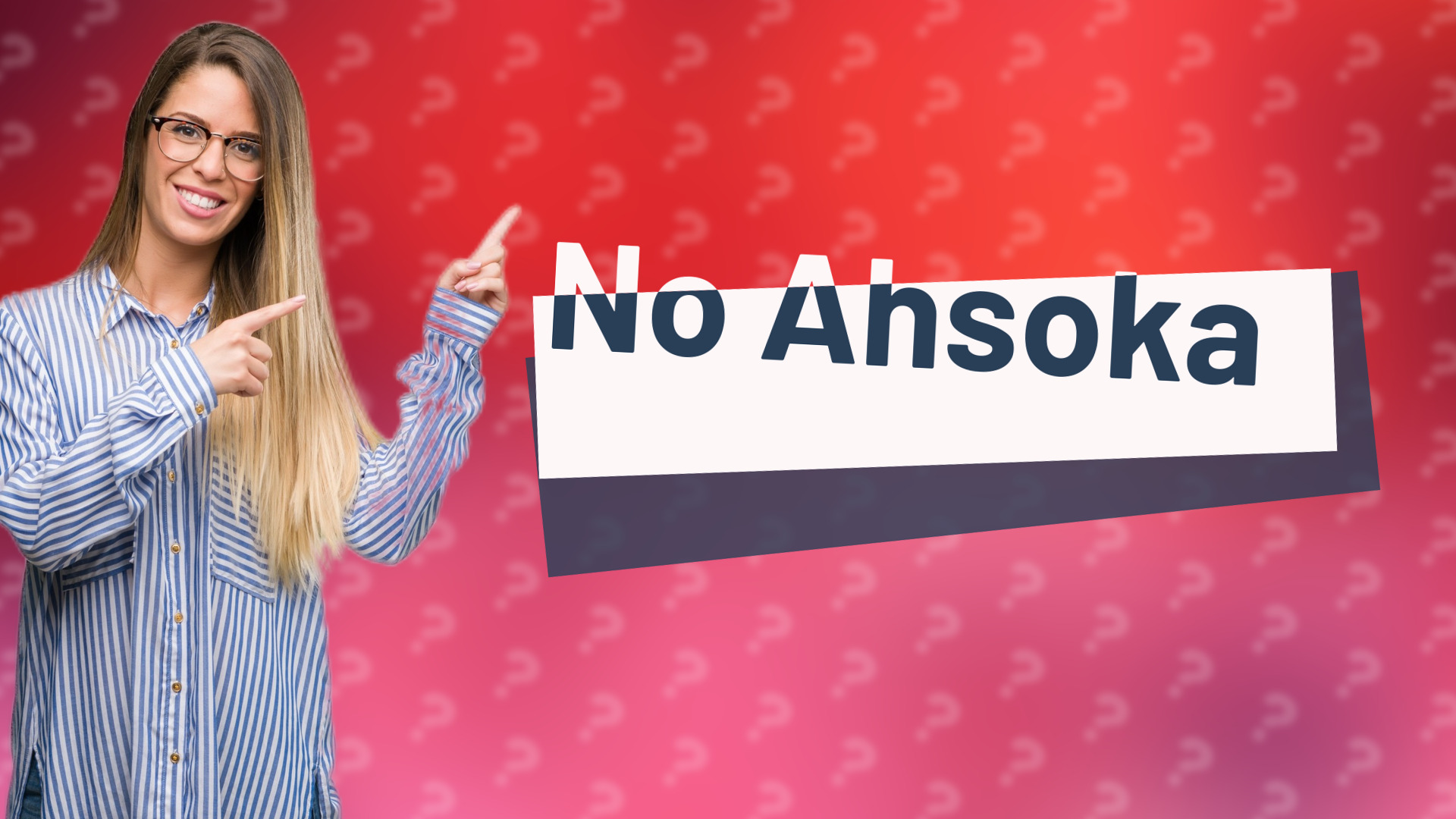 No Ahsoka