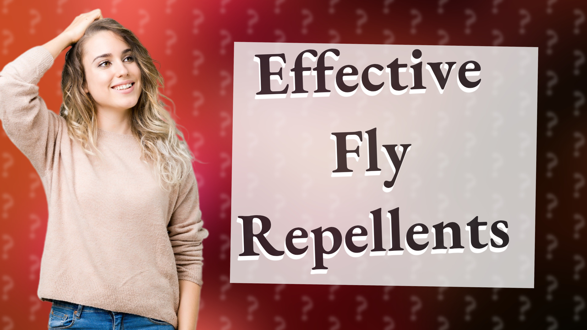 Effective Fly Repellents
