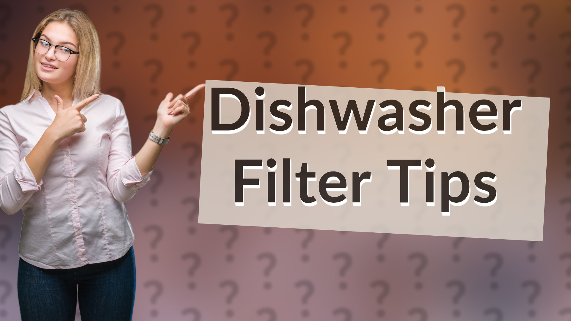 Dishwasher Filter Tips