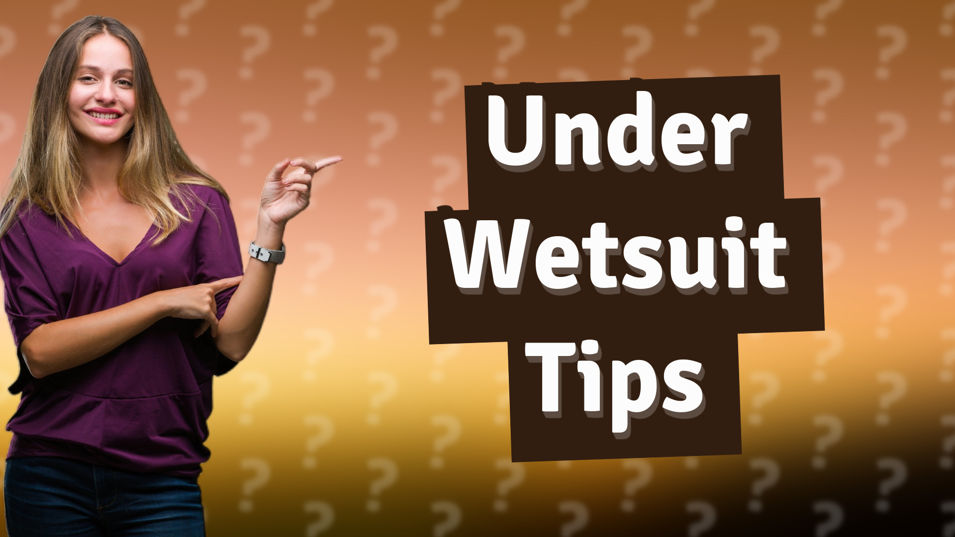Under Wetsuit Tips