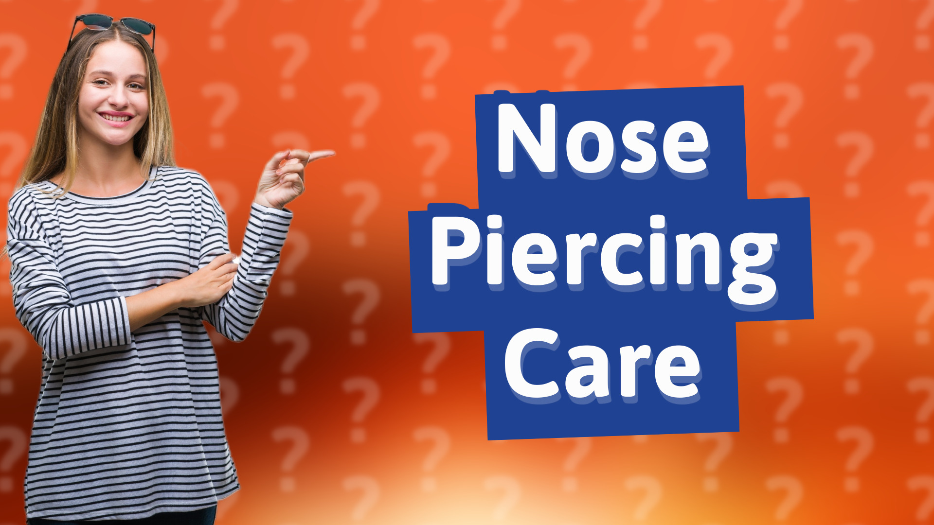 Nose Piercing Care