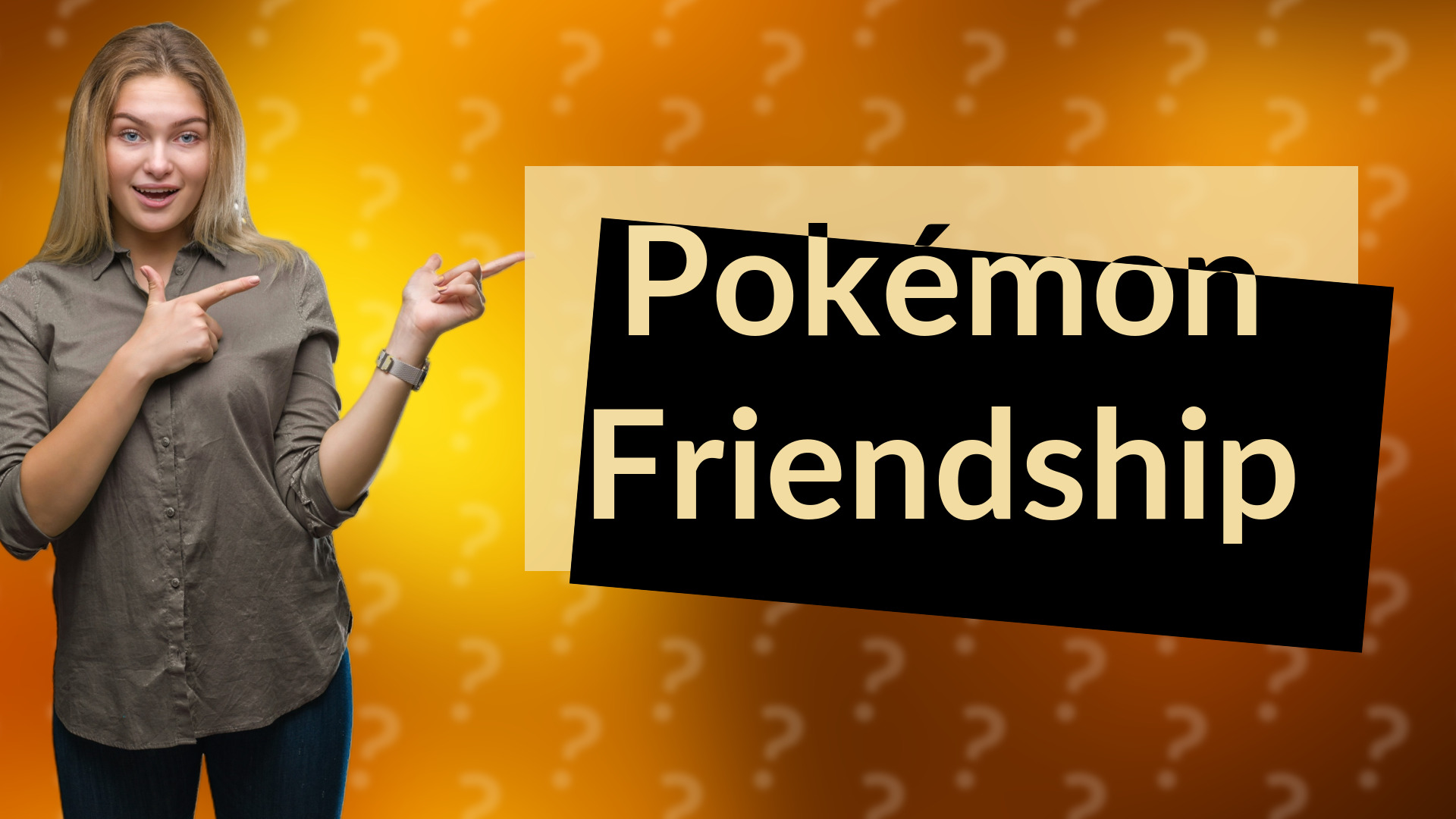 Pokémon Friendship