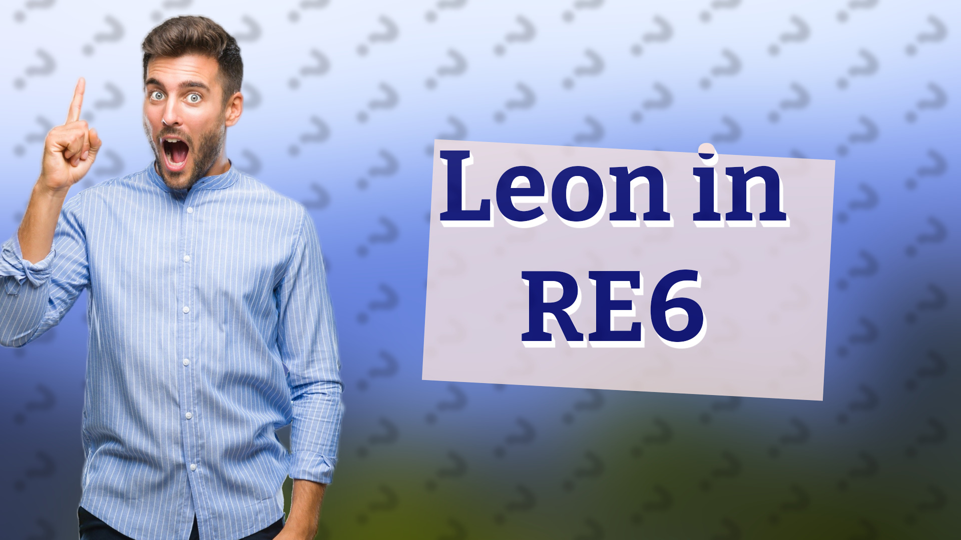 Leon in RE6