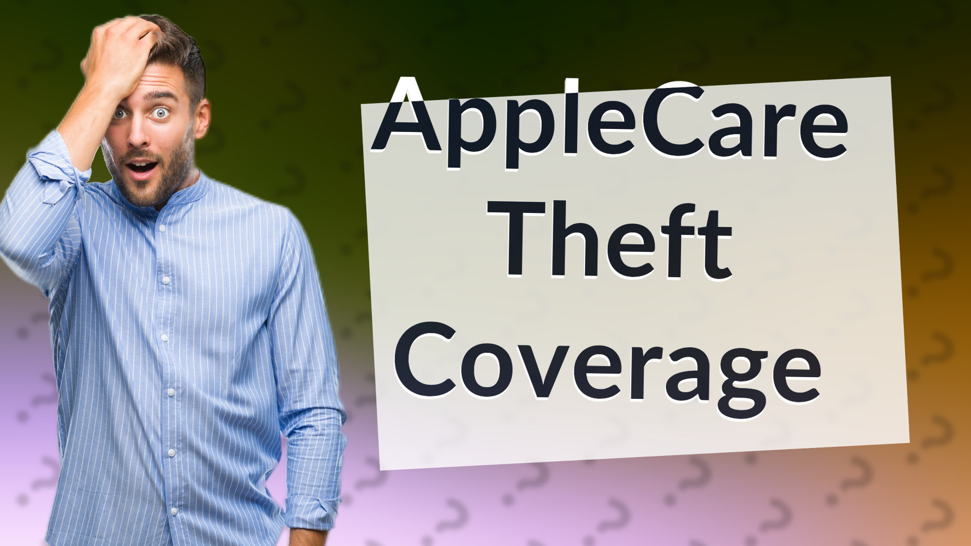 AppleCare Theft Coverage