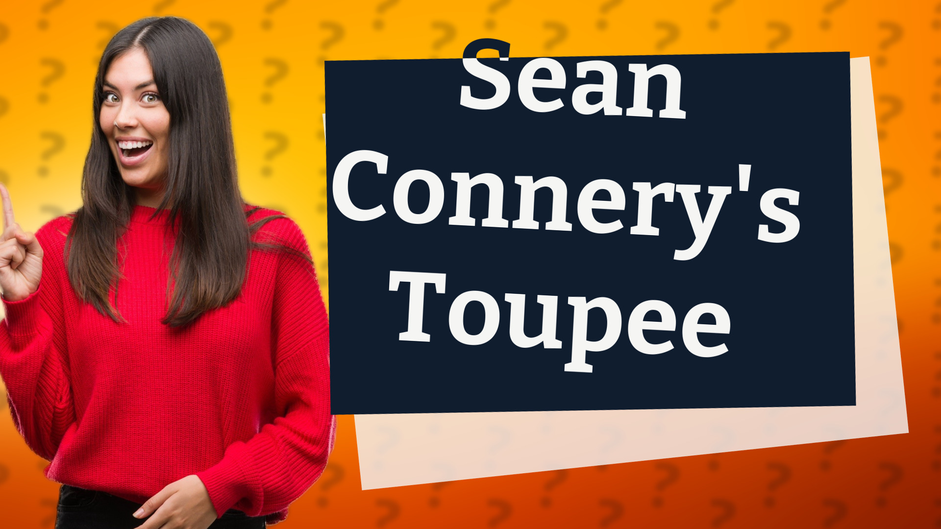 Sean Connery's Toupee