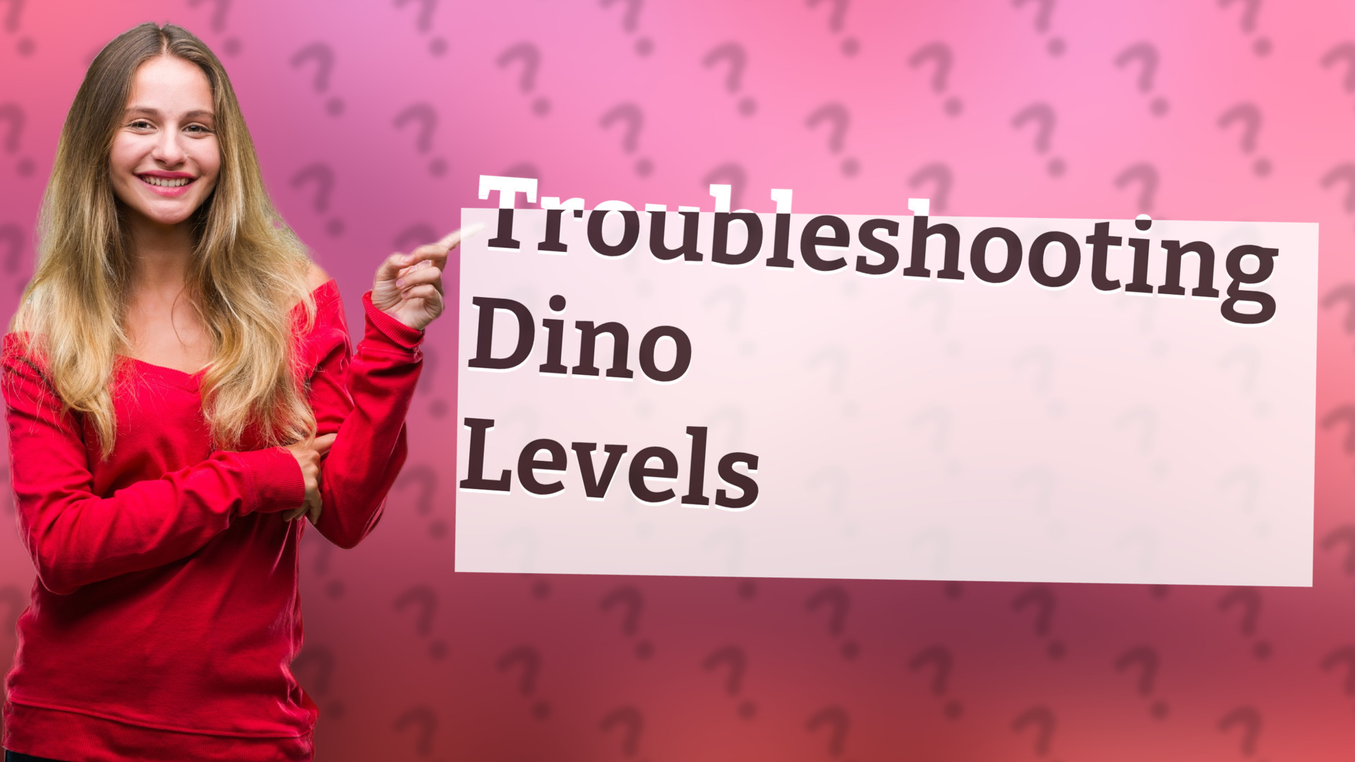 Troubleshooting Dino Levels