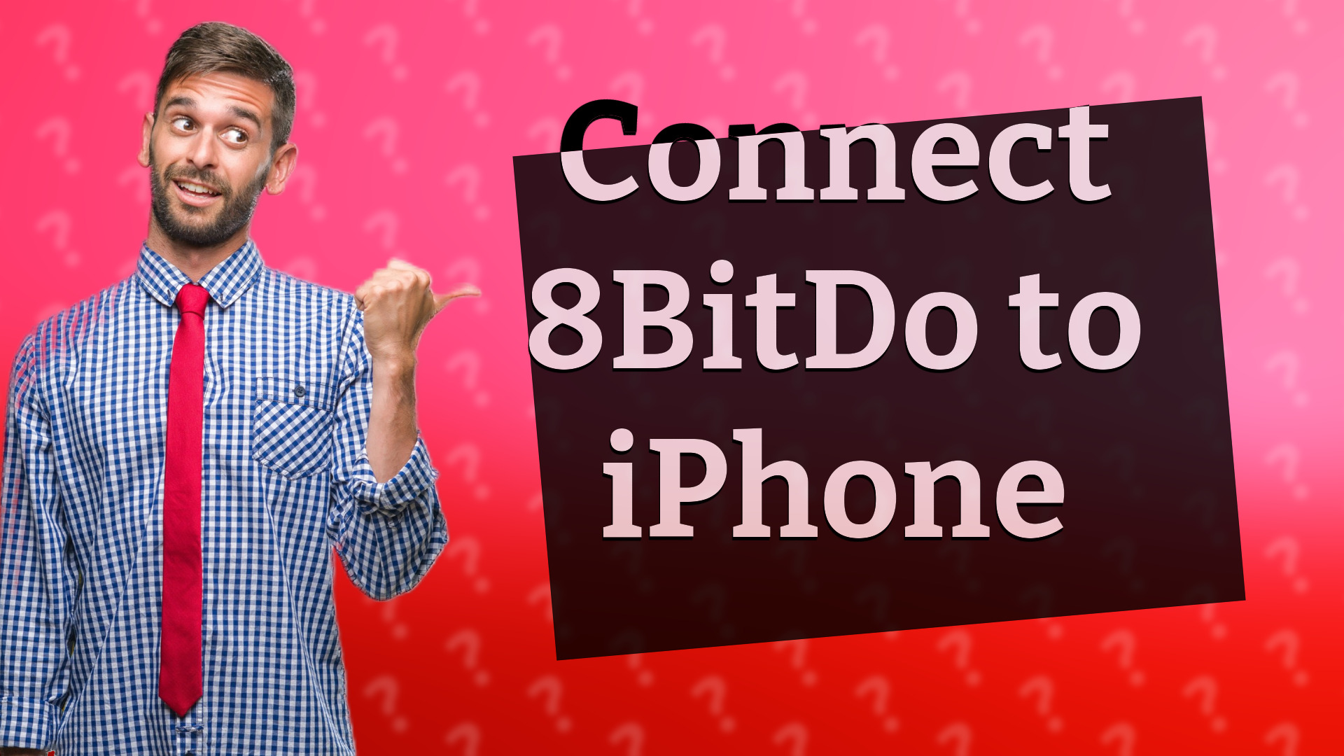 Connect 8BitDo to iPhone