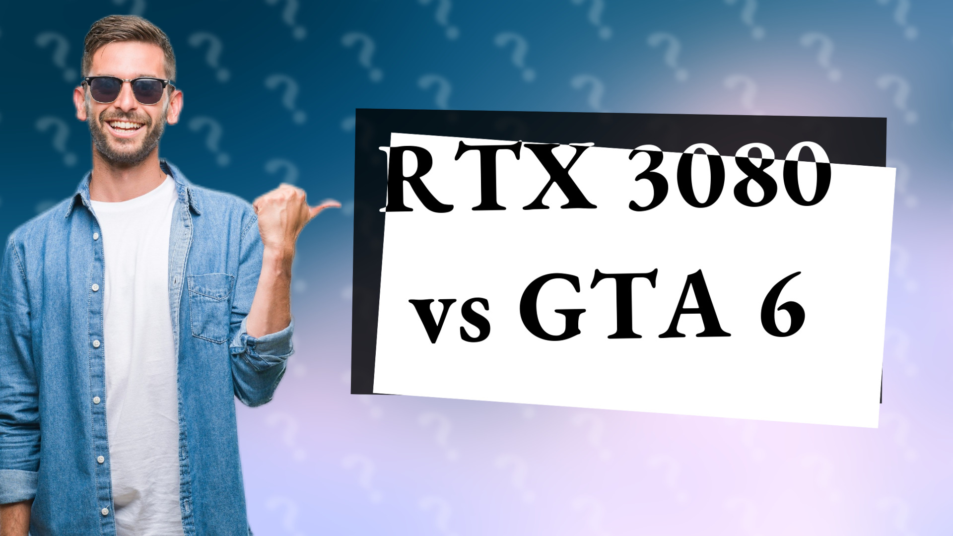 RTX 3080 vs GTA 6