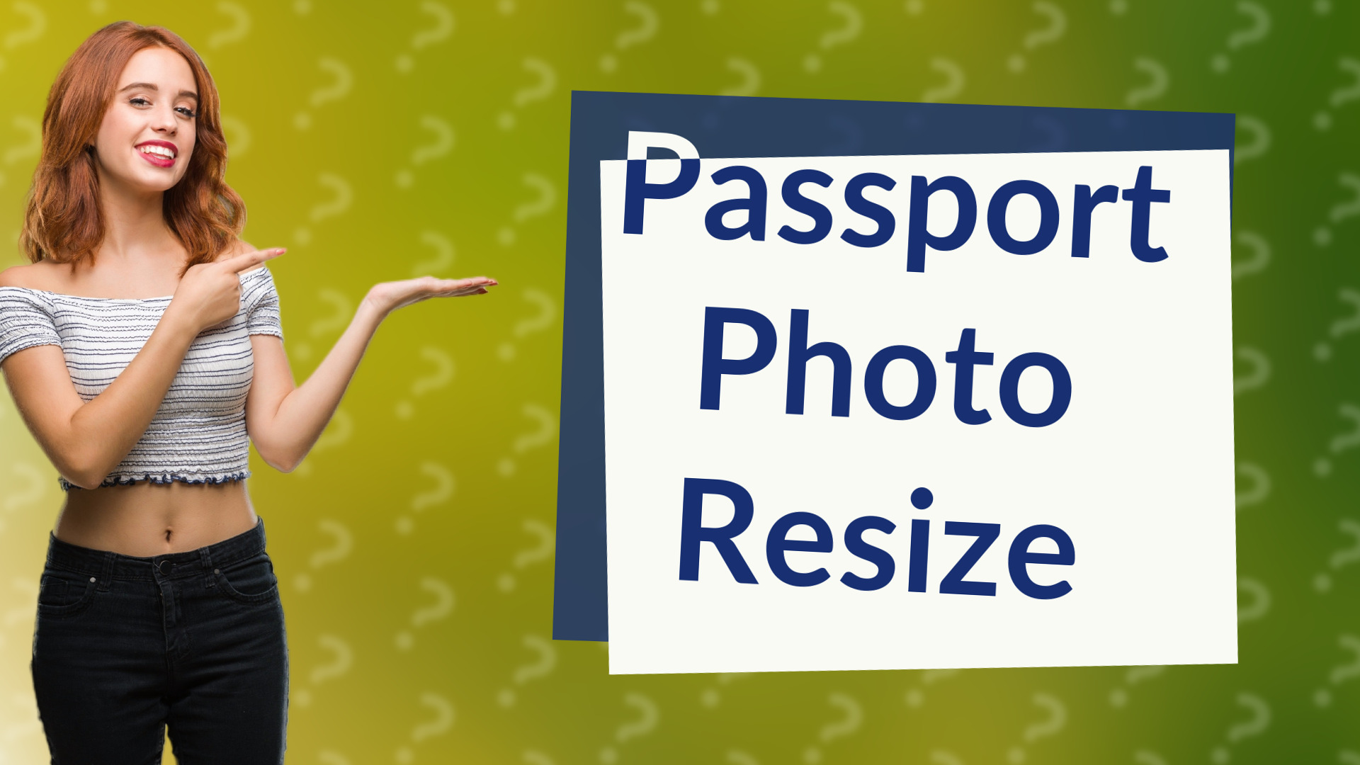 Passport Photo Resize