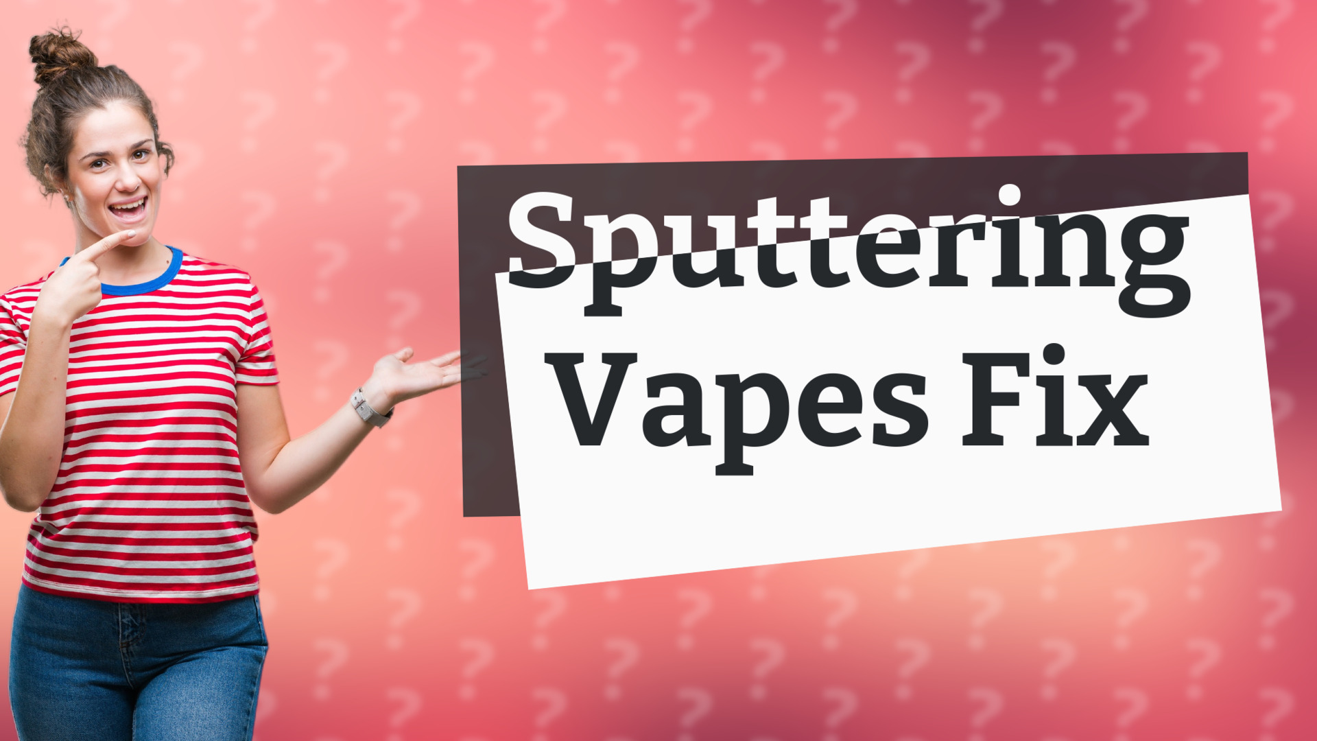 Sputtering Vapes Fix