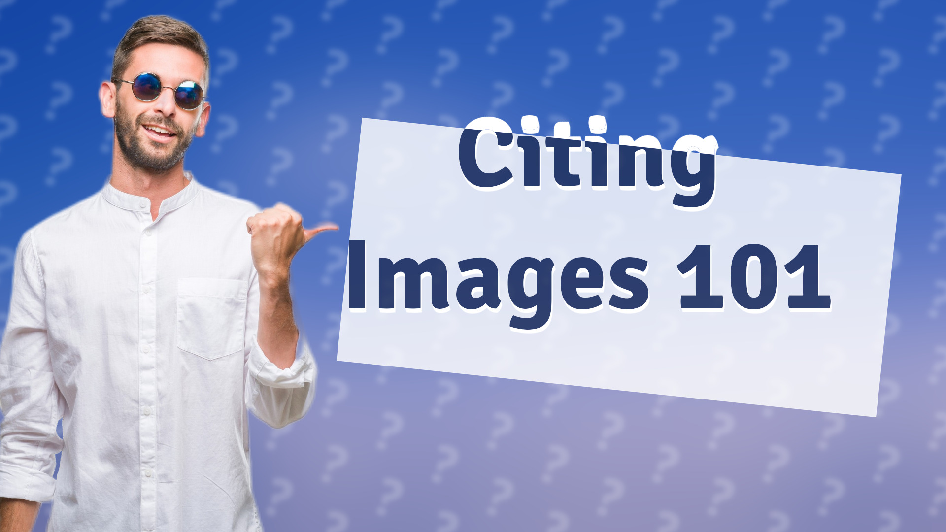 Citing Images 101