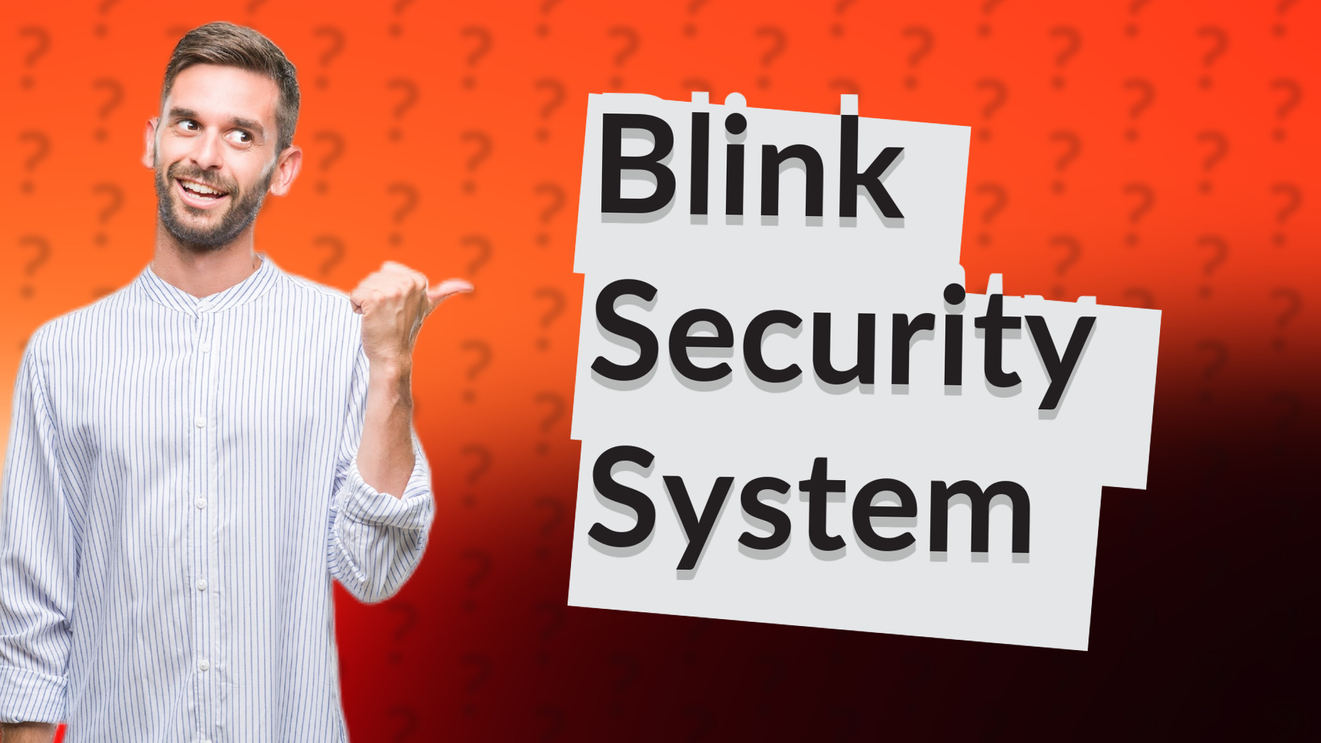 Blink Security System