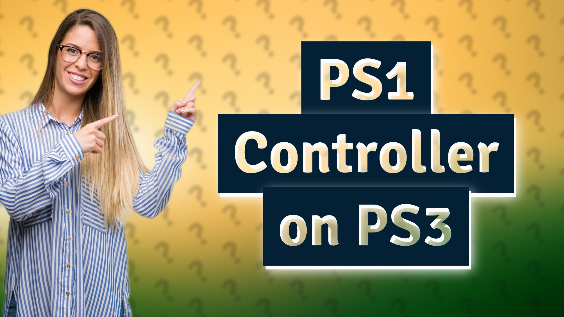 PS1 Controller on PS3