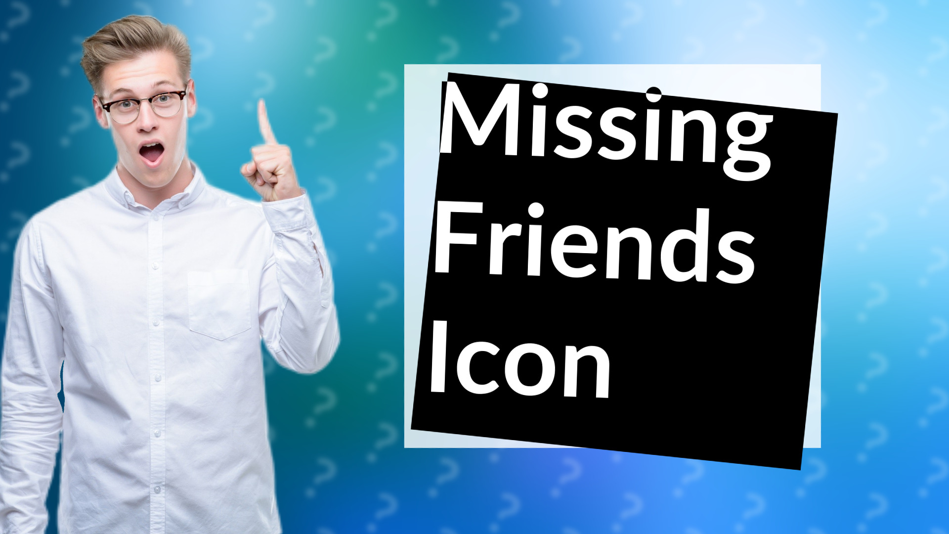 Missing Friends Icon