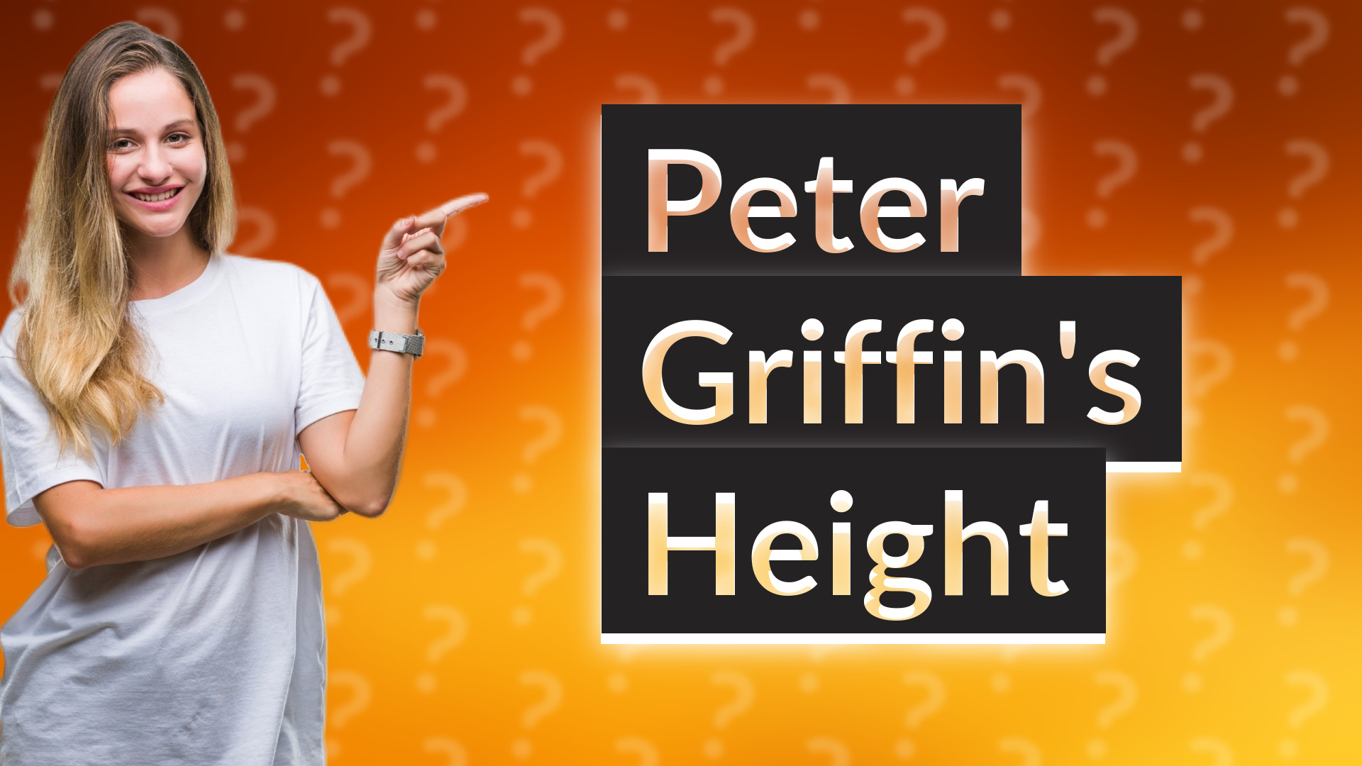 Peter Griffin's Height