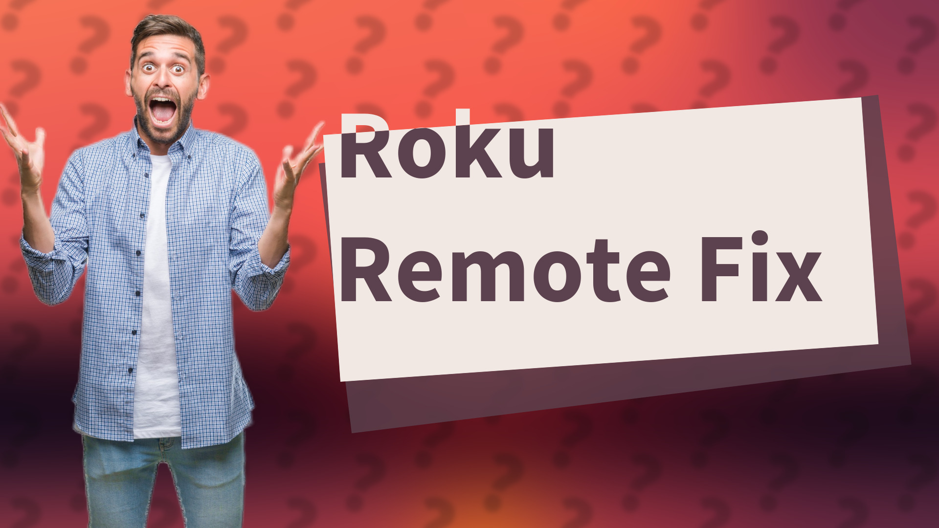 Roku Remote Fix