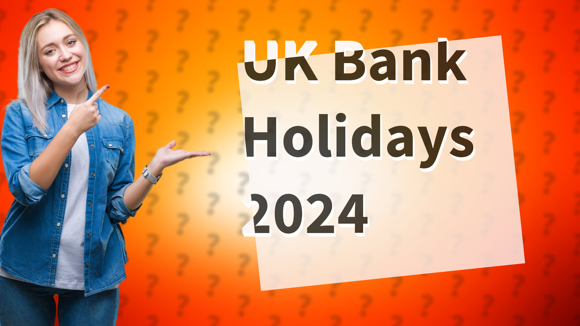UK Bank Holidays 2024