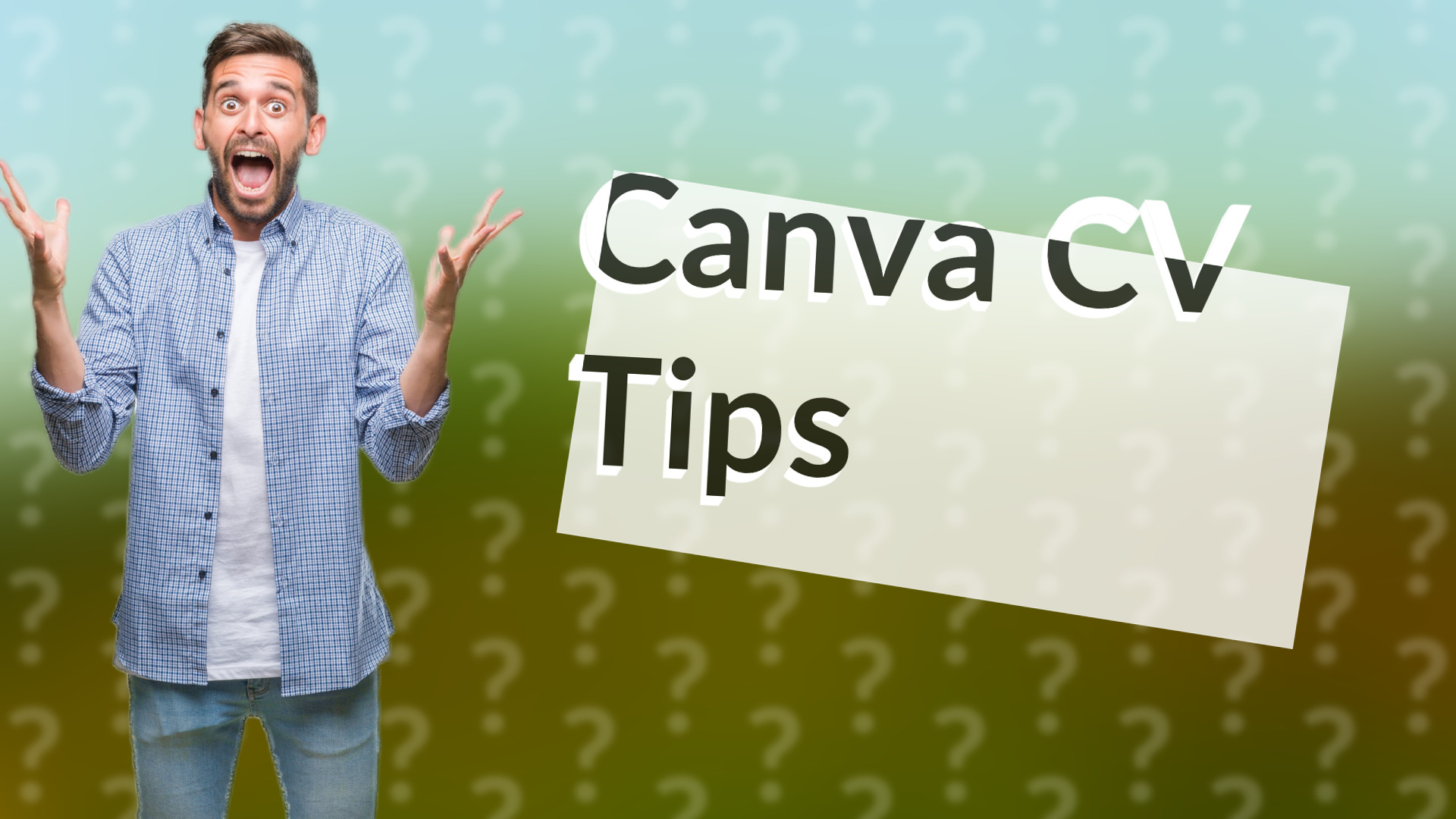 Canva CV Tips