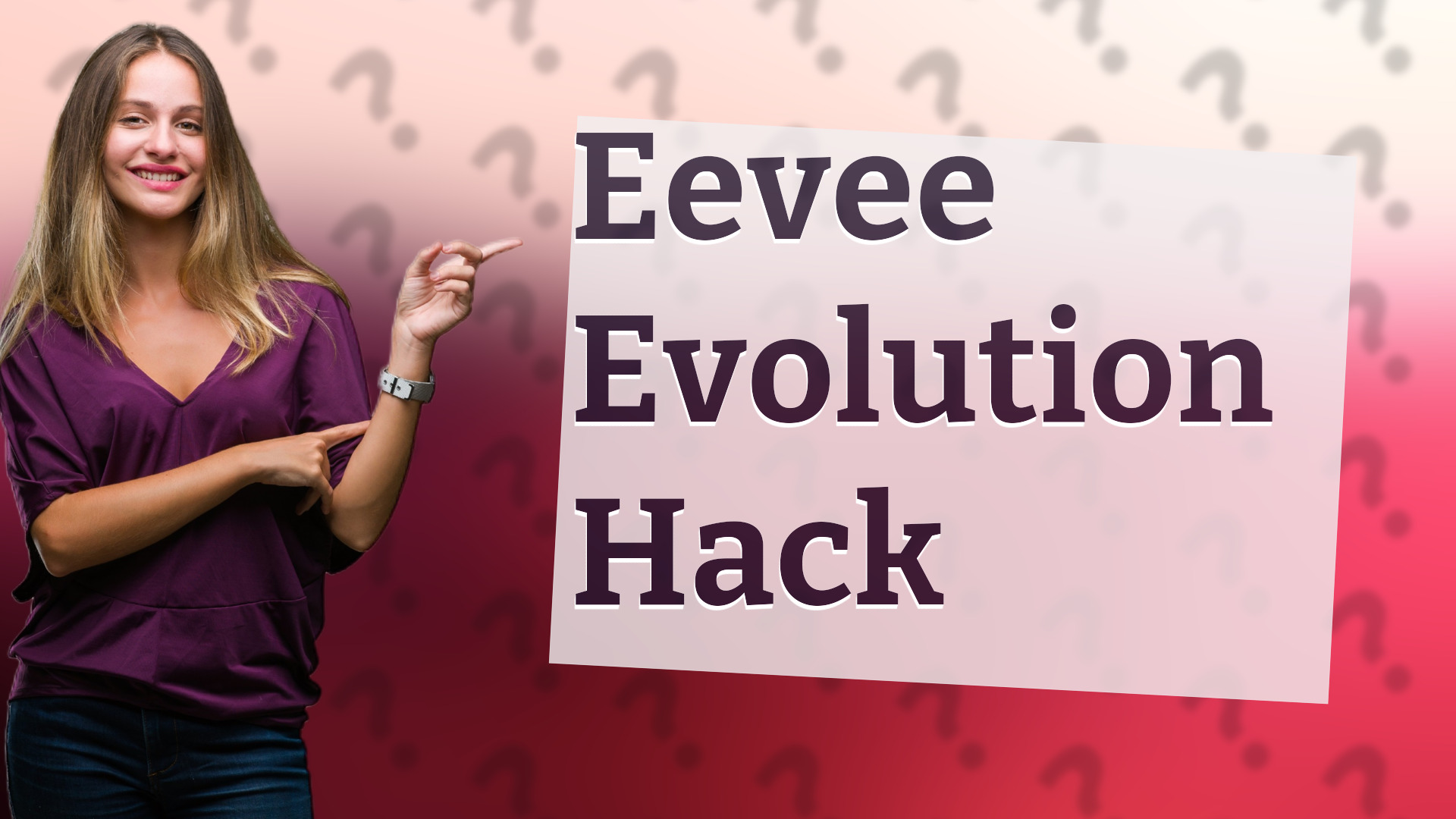 Eevee Evolution Hack