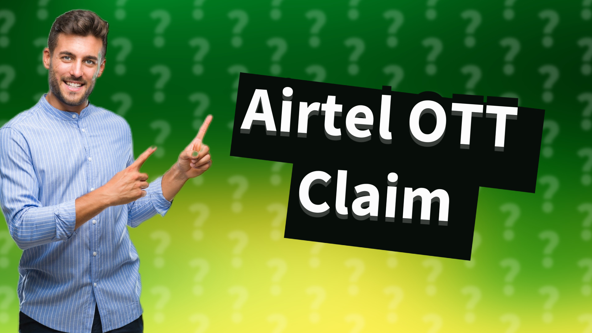 Airtel OTT Claim