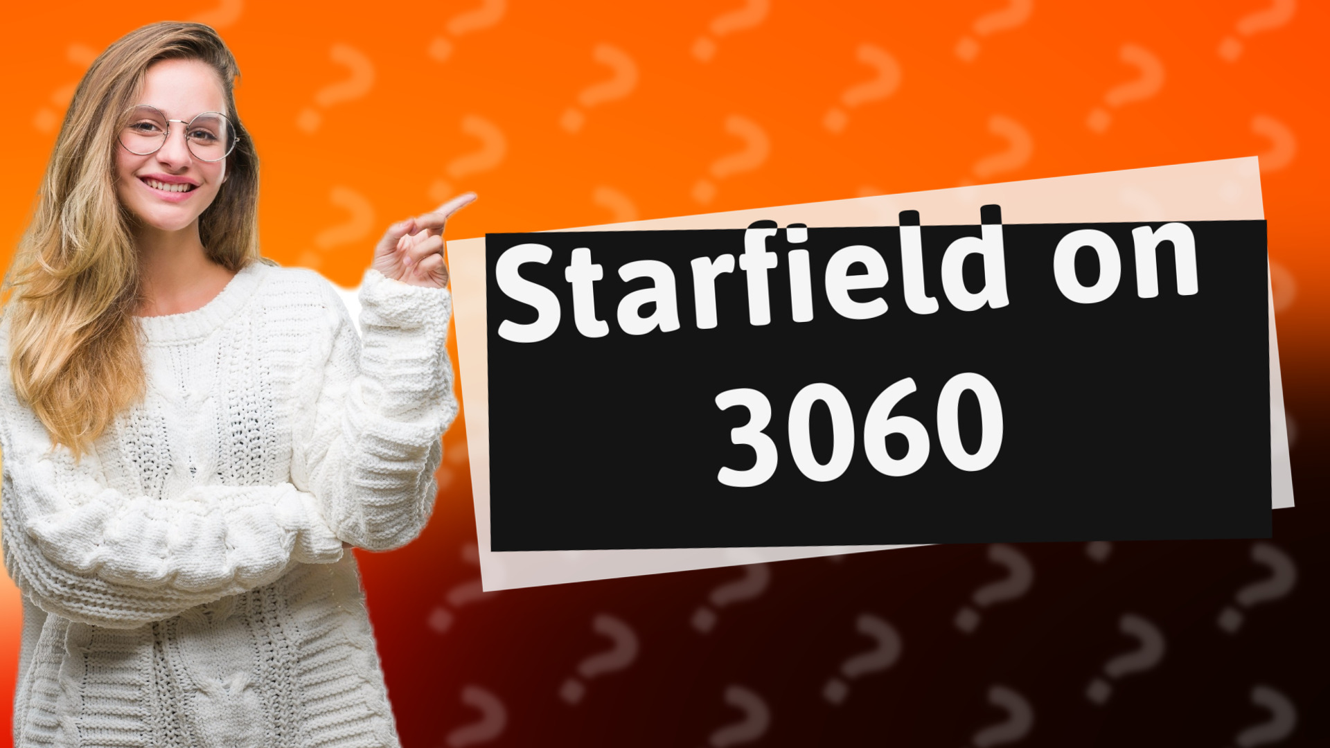 Starfield on 3060