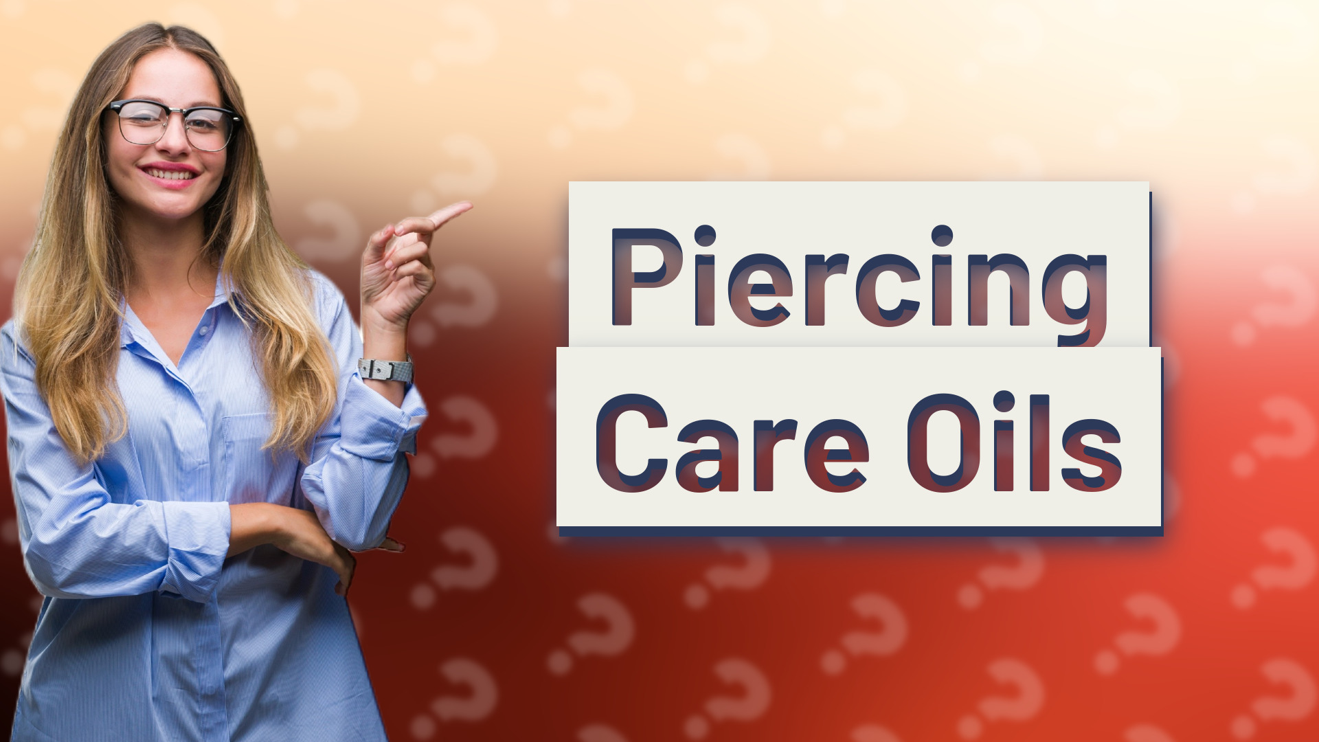 Piercing Care Oils