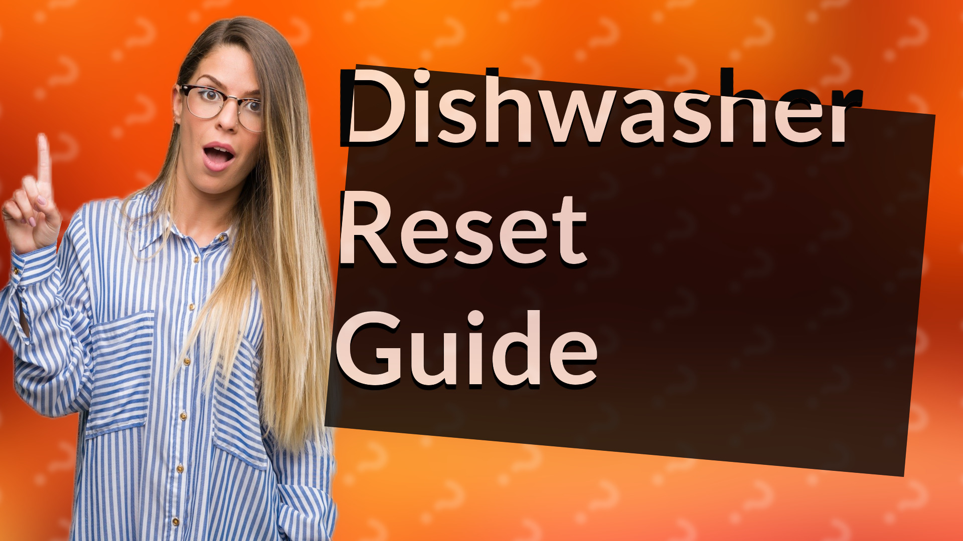 Dishwasher Reset Guide