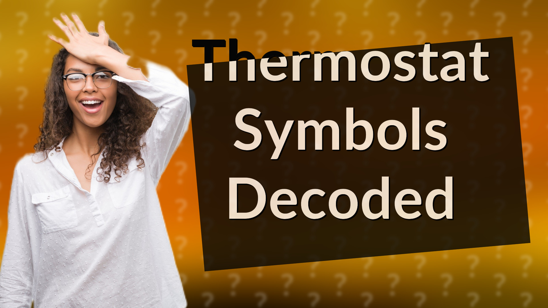 Thermostat Symbols Decoded