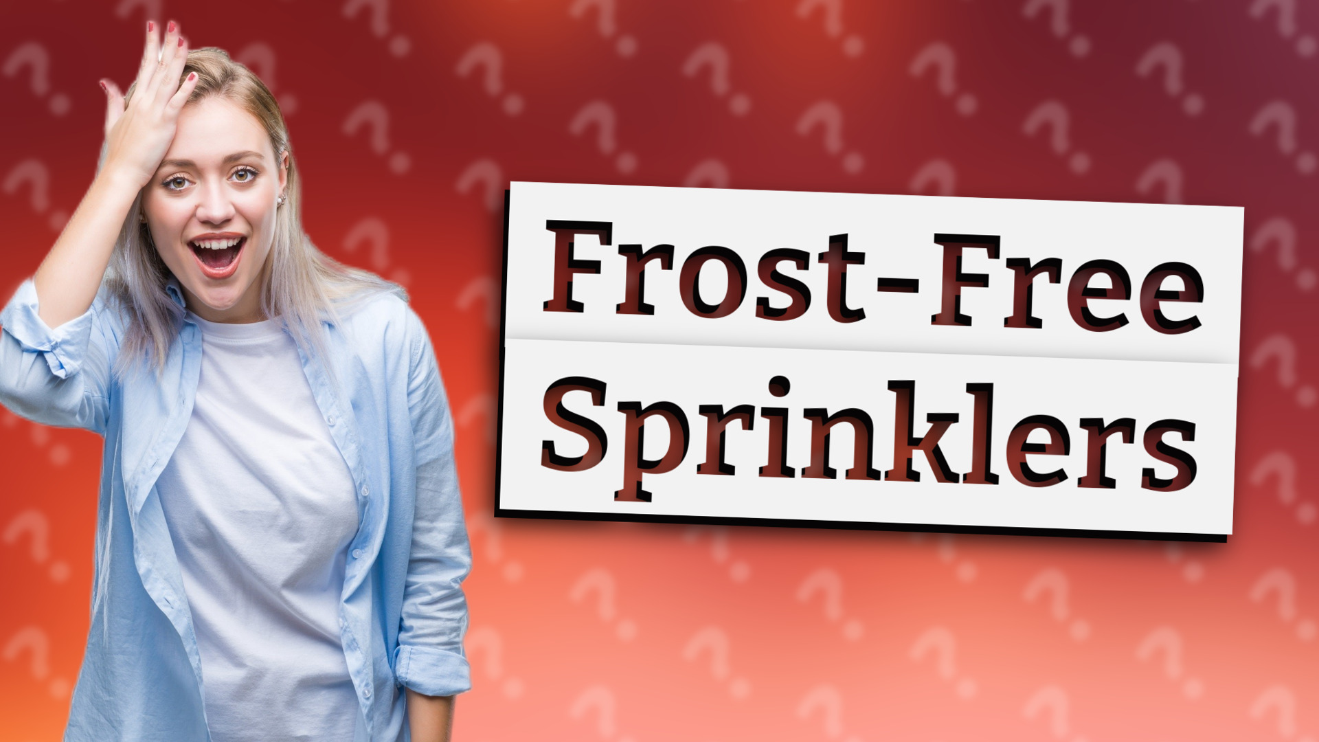 Frost-Free Sprinklers