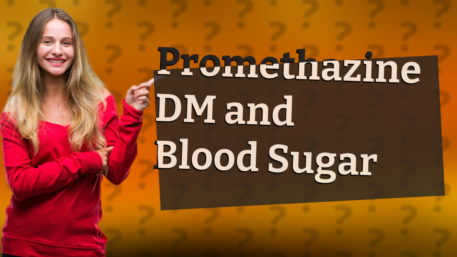 Promethazine DM and Blood Sugar