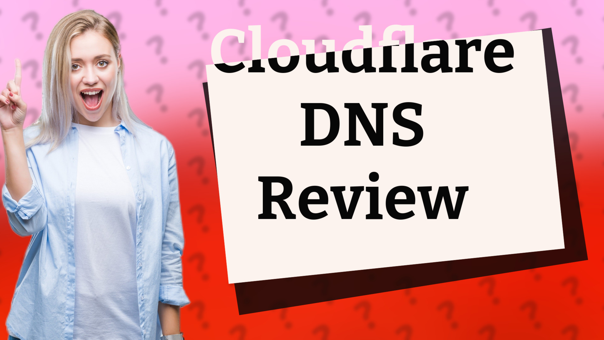 Cloudflare DNS Review