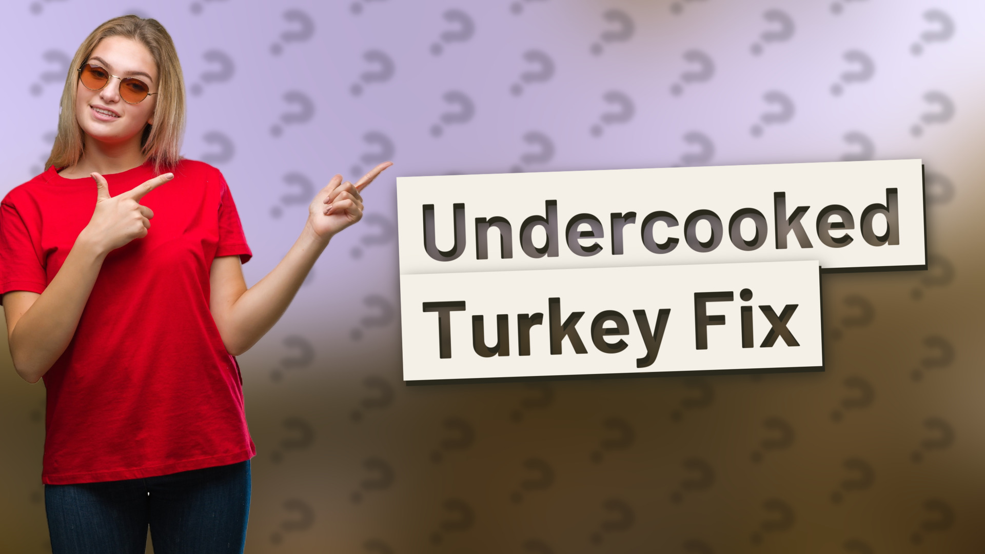 Undercooked Turkey Fix