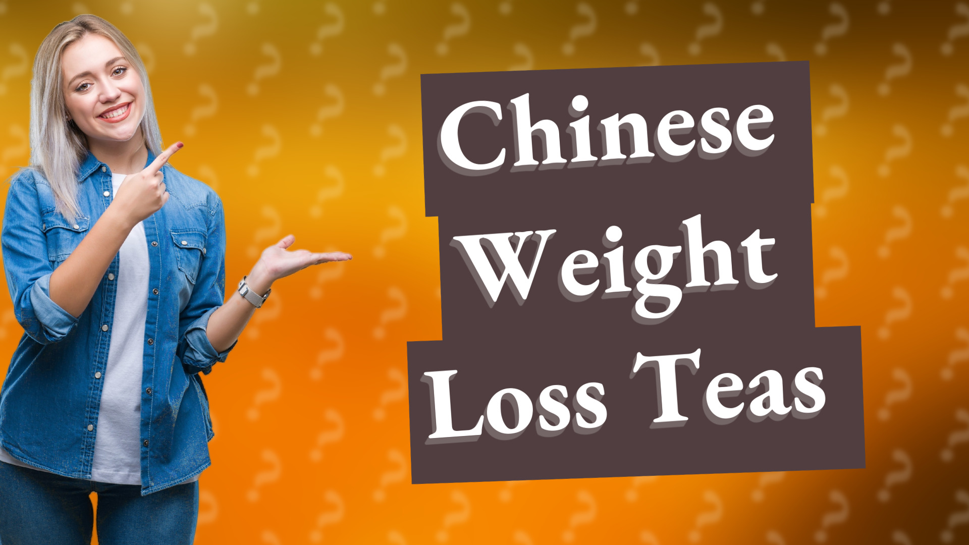 Chinese Weight Loss Teas
