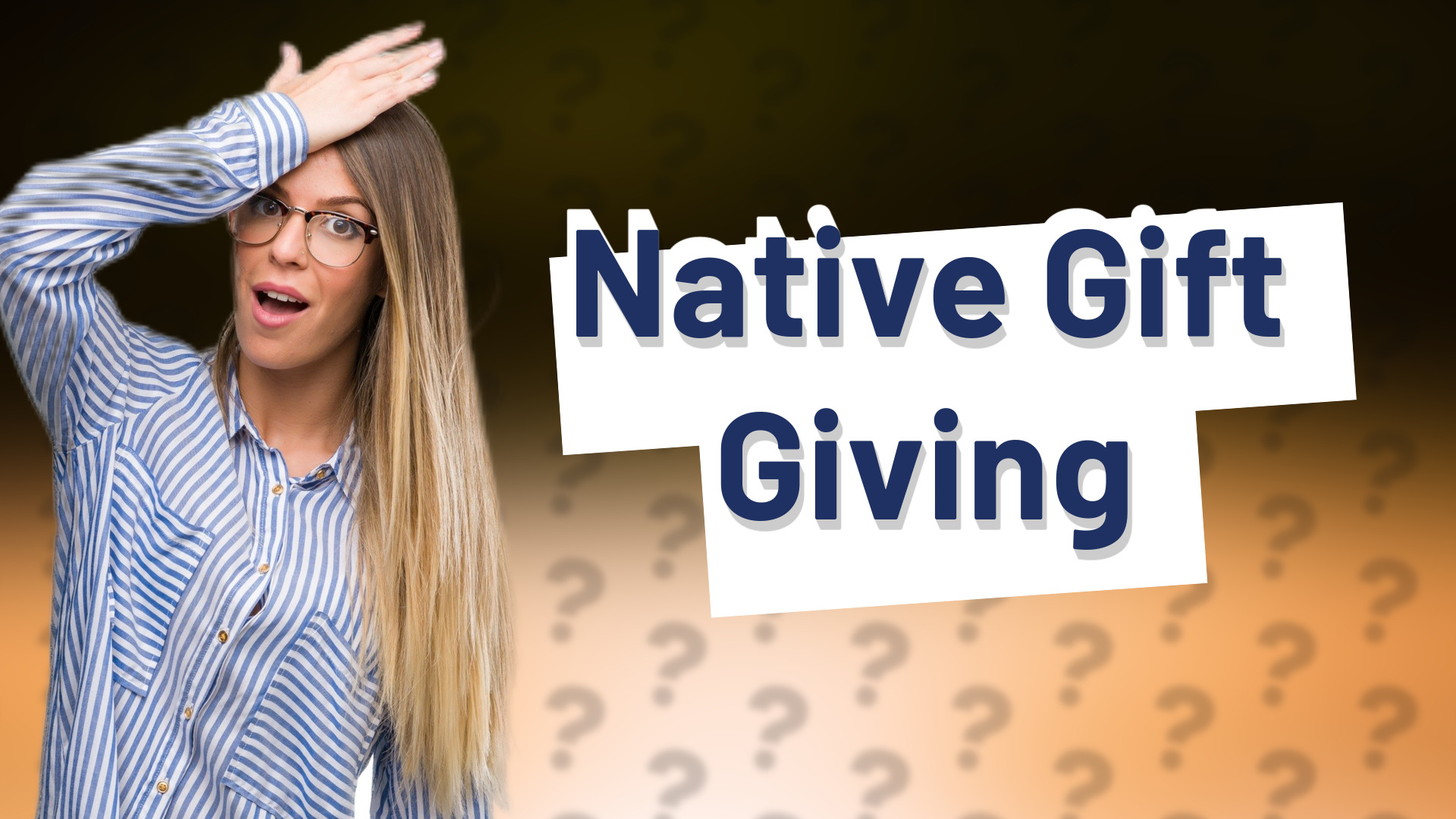 Native Gift Giving