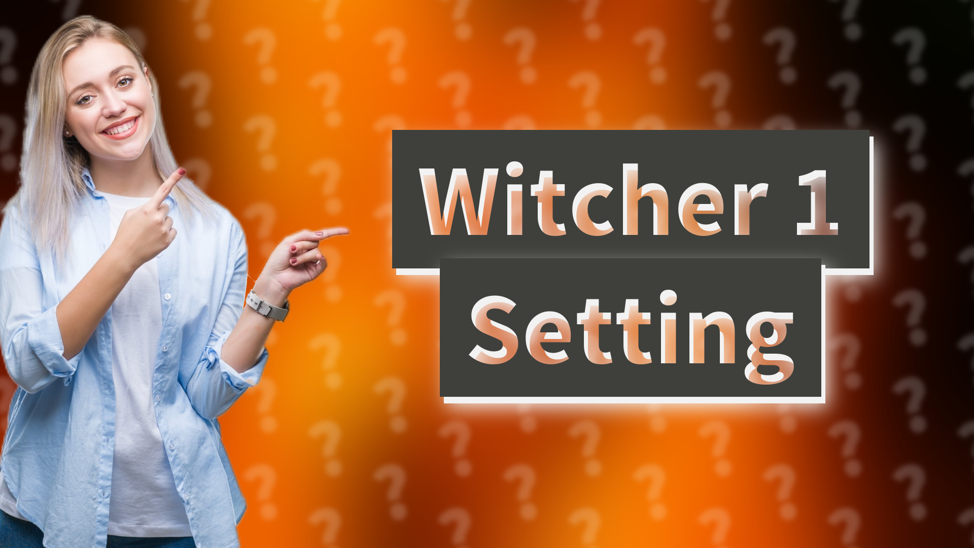 Witcher 1 Setting