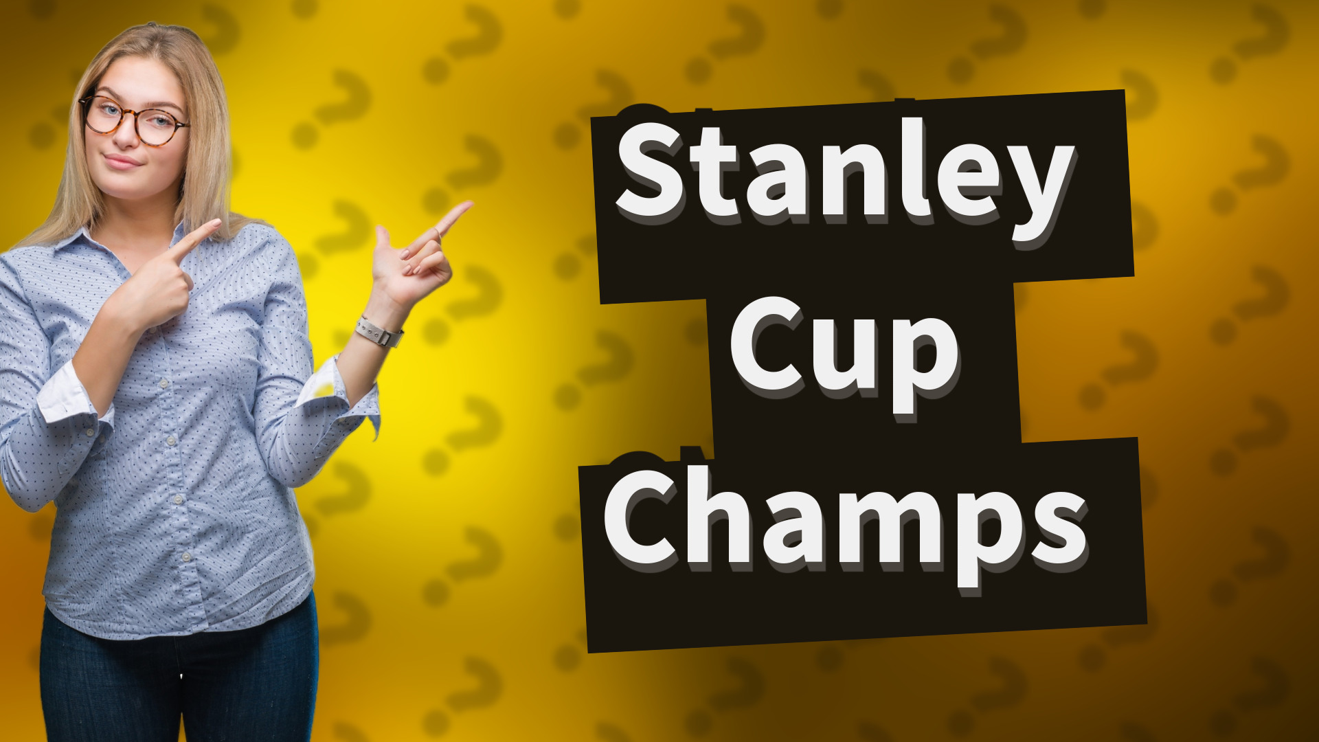 Stanley Cup Champs