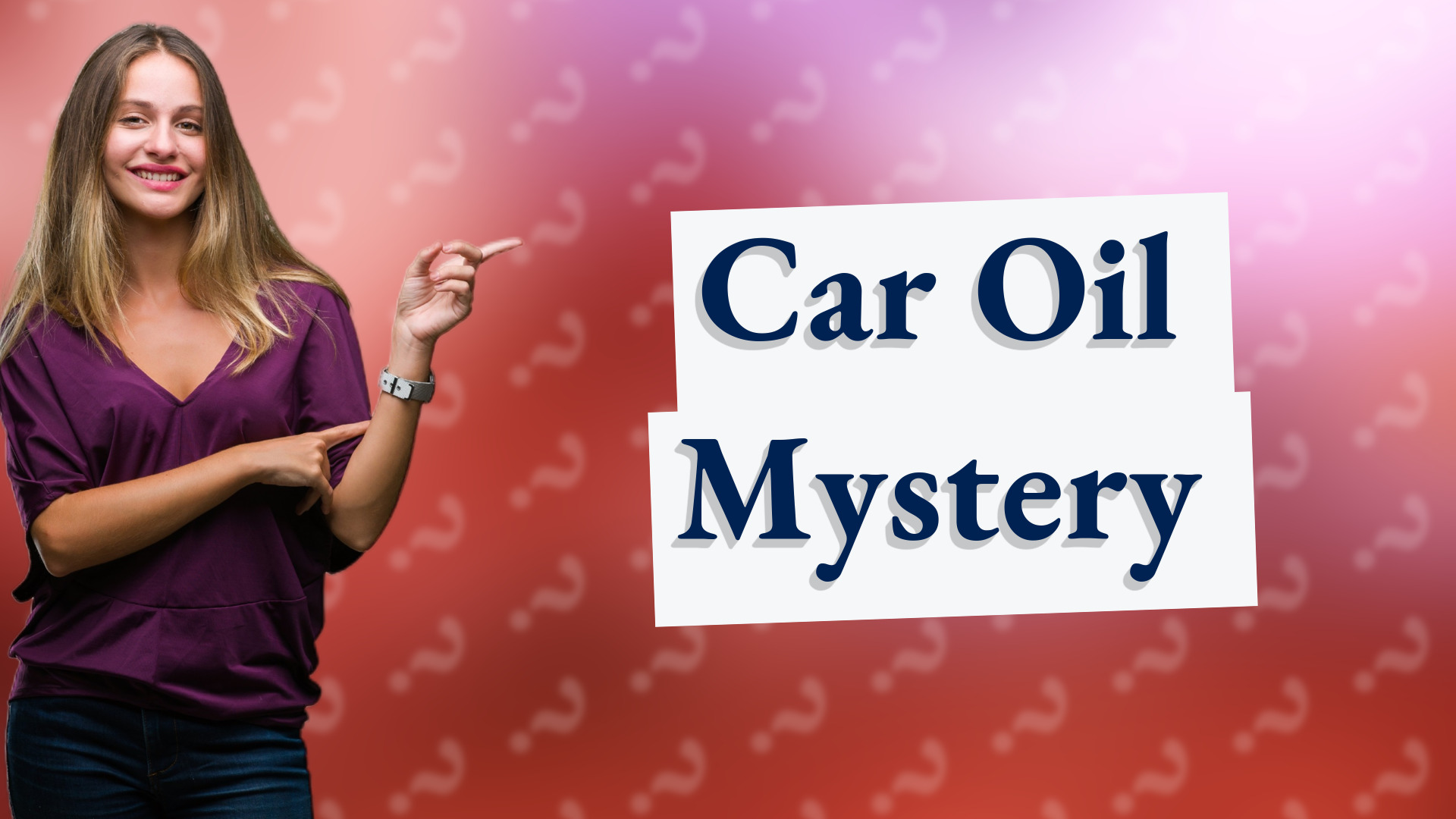 Car Oil Mystery