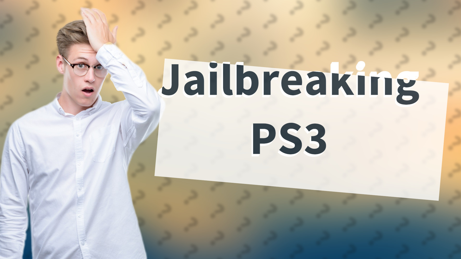 Jailbreaking PS3