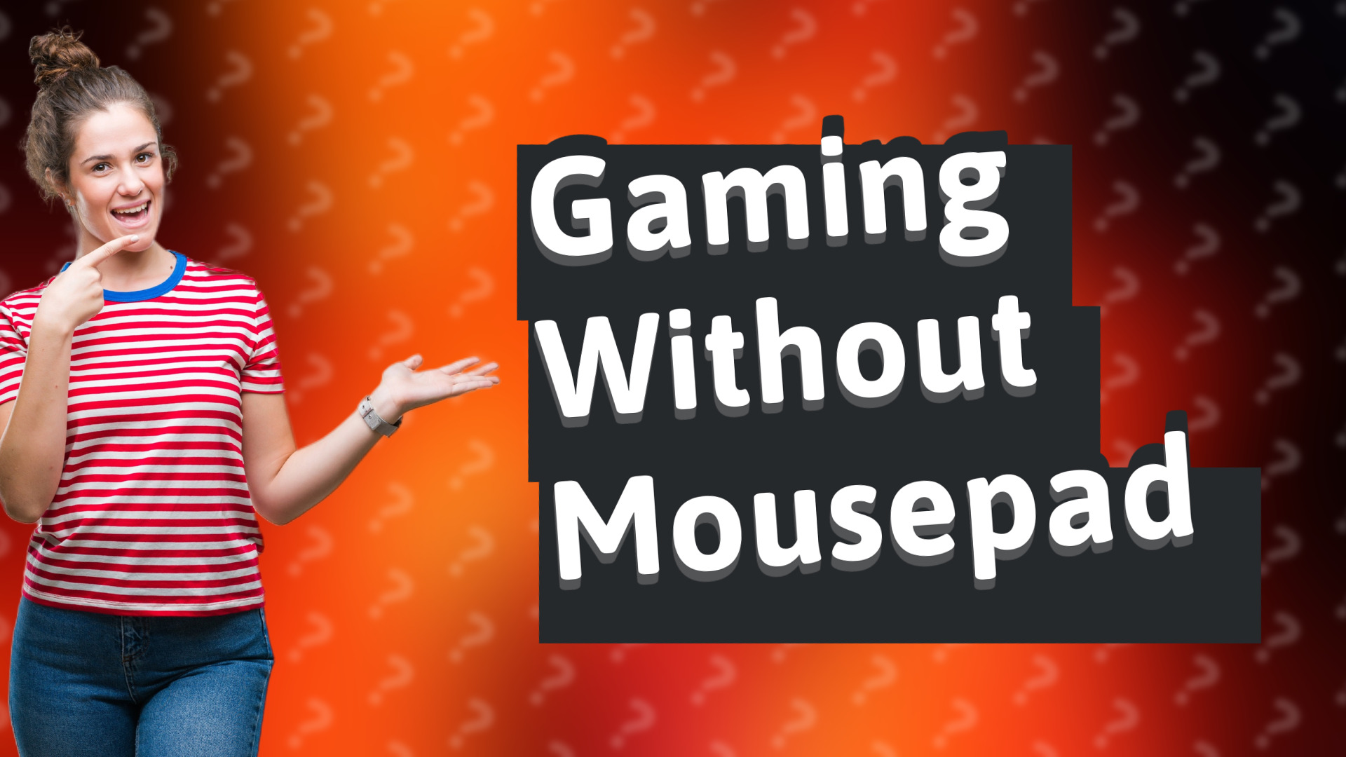 Gaming Without Mousepad