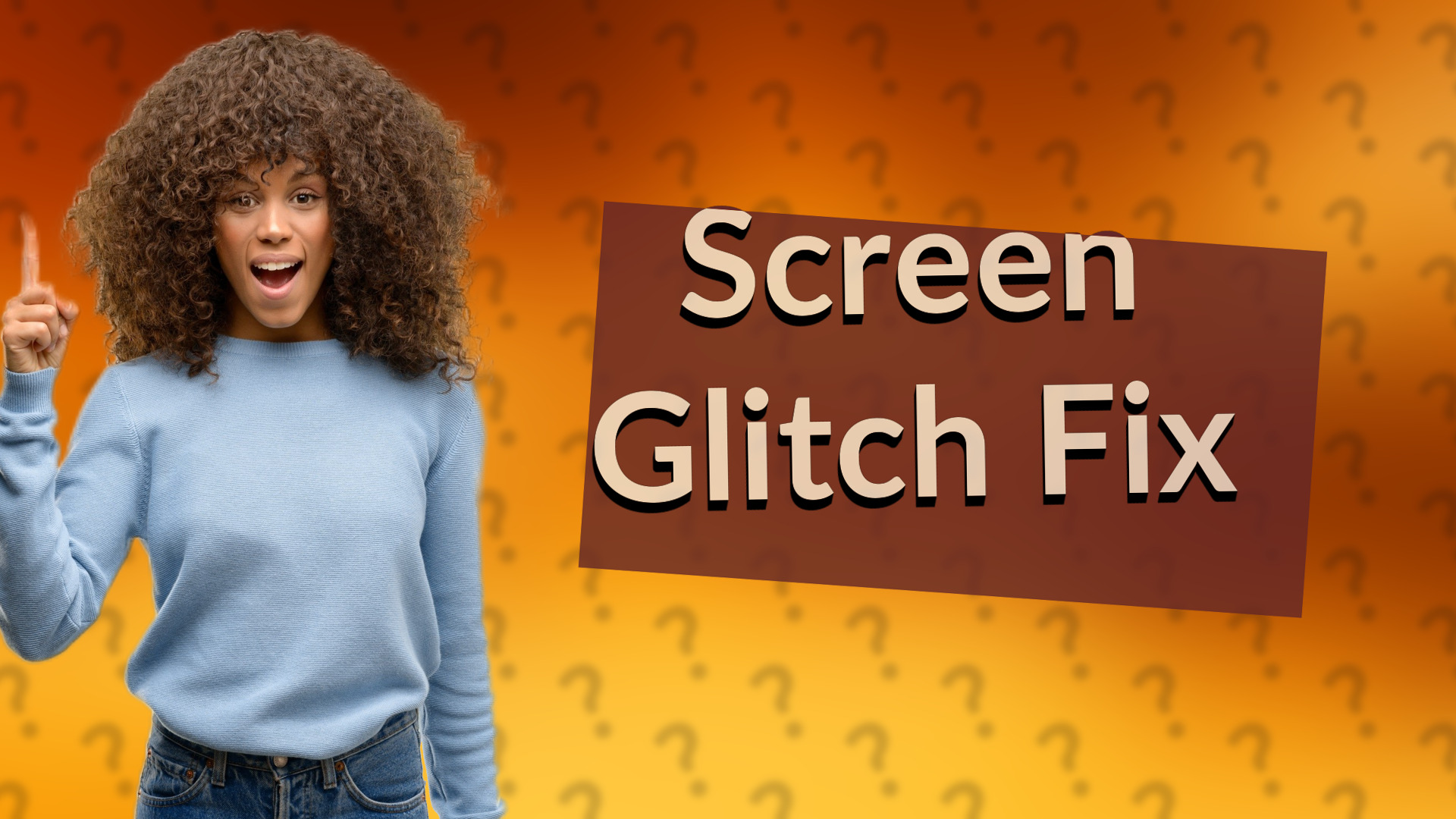Screen Glitch Fix