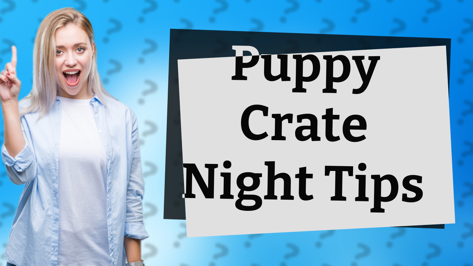 Puppy Crate Night Tips