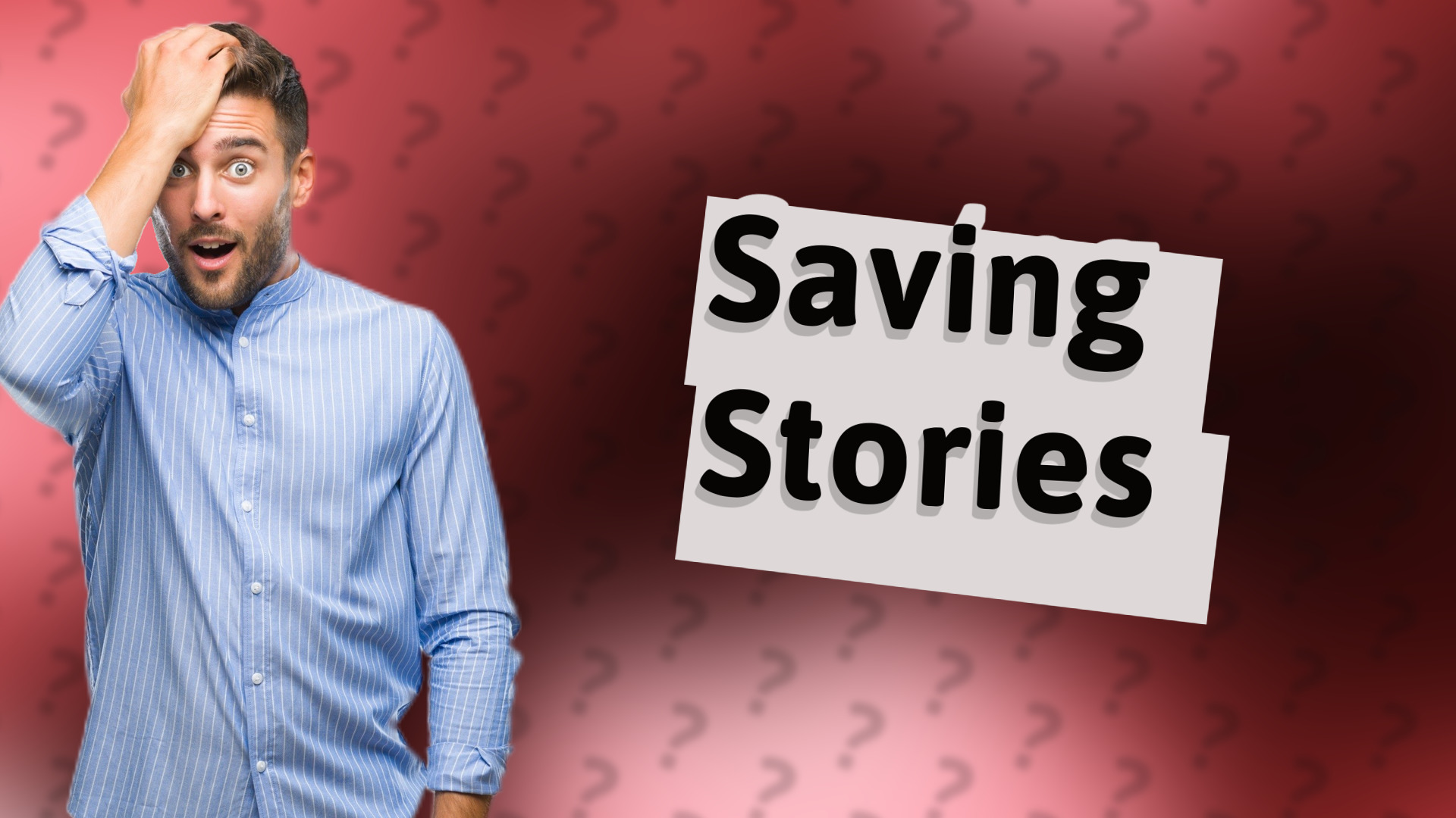 Saving Stories